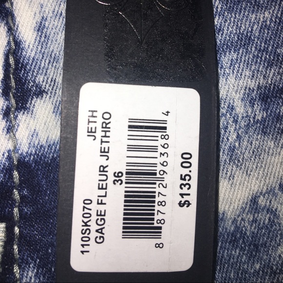 NWT Affliction Distressed Jeans - Picture 6 of 8